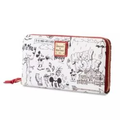 Disney Dooney & Bourke - Mickey Mouse Sketch - Wristlet Wallet -Decorative Accessories Store 101932202
