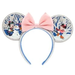 Disney Minnie Ear Headband - Mickey And Minnie Winter Holiday