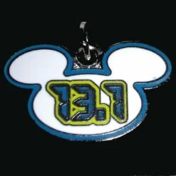 Disney Dangle Charm - Walt Disney World Marathon 13.1 Ears