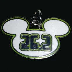 Disney Dangle Charm - Walt Disney World Marathon 26.2 Ears