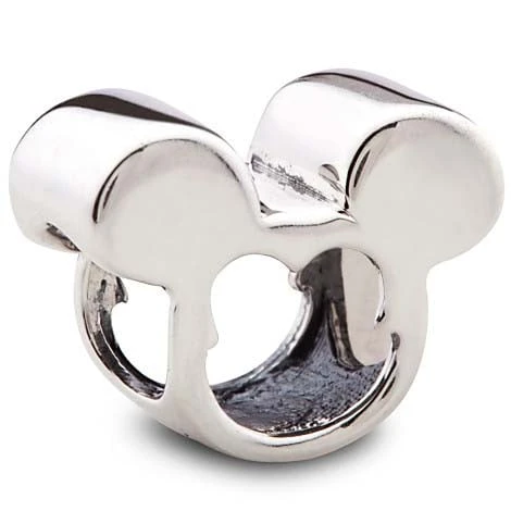 Disney Chamilia Charm - Sterling Silver Mickey Mouse Icon 4 Disney Chamilia Charm - Sterling Silver Mickey Mouse Icon - Image 2