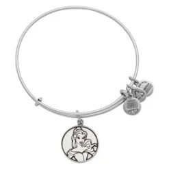 Disney Alex And Ani Bracelet - Belle - Silver