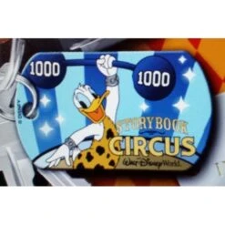 Disney Engraved ID Tag - Storybook Circus - Donald Duck