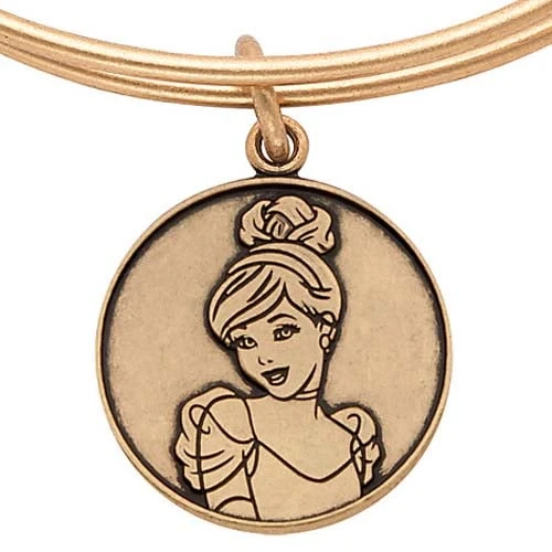 Disney Alex And Ani Bracelet - Cinderella Face - Gold 4 Disney Alex And Ani Bracelet - Cinderella Face - Gold - Image 2