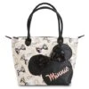 Disney Parks Loungefly Satchel Bag - Minnie Mouse Bows Canvas Tote