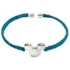 Disney Bracelet - Mickey Icon - Turquoise Weave -Decorative Accessories Store 28344