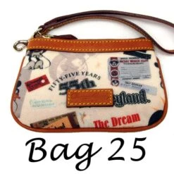 Disney Dooney & Bourke Bag - 55th Anniversary - Wristlet SPECIFIC -Decorative Accessories Store 29009 25
