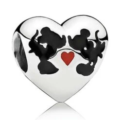Disney Pandora Charm - Mickey And Minnie Kiss