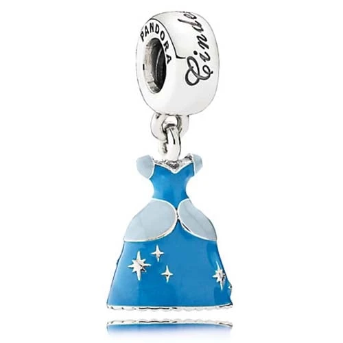Disney Pandora Charm - Cinderella Dress Charm 4 Disney Pandora Charm - Cinderella Dress Charm - Image 2