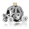 Disney Pandora Charm - Cinderella Pumpkin Coach Charm -Decorative Accessories Store 31260