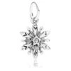 Disney Pandora Charm - Frozen Snowflake Dangle Charm -Decorative Accessories Store 31306