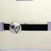 Disney Bracelet - Ribbon - Black Heart And Gem Mickey Ears -Decorative Accessories Store 400000461472