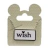 Disney Necklace - Black And White Mickey Icon - Wish -Decorative Accessories Store 400006584502wm