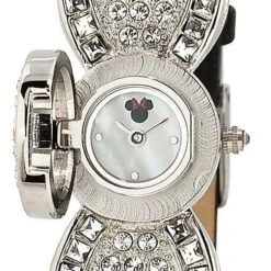 Disney Wrist Watch - Minnie Mouse Bow - Silver -Decorative Accessories Store 400006755988 2