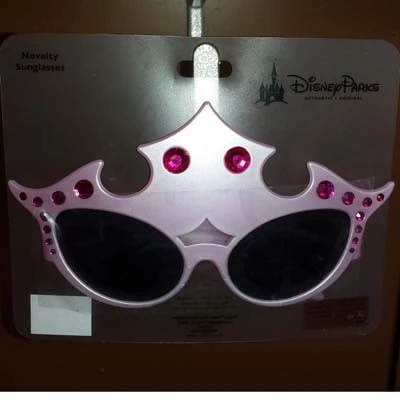 Disney Sunglasses - Princess Crown Novelty Sunglasses 3 Disney Sunglasses - Princess Crown Novelty Sunglasses
