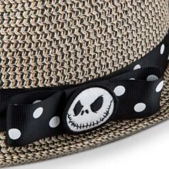 Disney Hat - Fedora Hat - Jack Skellington - Straw -Decorative Accessories Store 400007342651 2