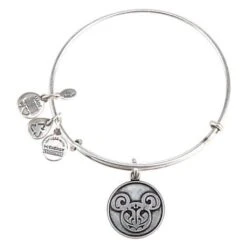 Disney Alex And Ani Bracelet - Mickey Filigree Icon - Silver