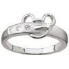 Disney Ring - Sterling Silver Mickey Mouse Belt Buckle 2 Disney Ring - Sterling Silver Mickey Mouse Belt Buckle -Decorative Accessories Store 400109805771MS