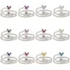 Disney Ring - Birthstone Star And Mickey Mouse -Decorative Accessories Store 400111801495ms