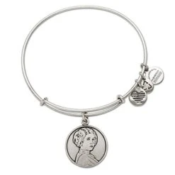 Disney Alex And Ani Bracelet - Princess Leia Bangle - Silver