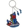 Disney Keychain Keyring - 2016 Logo Sorcerer Mickey Mouse - Dangle -Decorative Accessories Store 44094