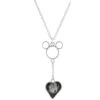 Disney Necklace - Mickey Icon & Heart 18" -Decorative Accessories Store 44676