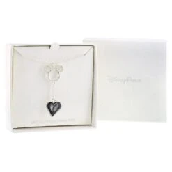 Disney Necklace - Mickey Icon & Heart 18" 5 Disney Necklace - Mickey Icon & Heart 18" -Decorative Accessories Store 44676a
