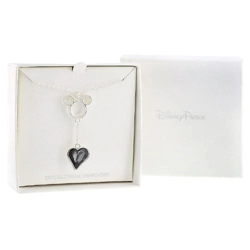 Disney Necklace - Mickey Icon & Heart 18" 4 Disney Necklace - Mickey Icon & Heart 18" - Image 2