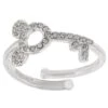 Disney Ring - Adjustable Rhinestone Mickey Icon Key 2 Disney Ring - Adjustable Rhinestone Mickey Icon Key -Decorative Accessories Store 49071