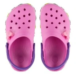 Disney Kids Crocs Shoes - Pink Light Up Minnie Icons