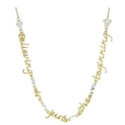 Disney Necklace - Believing Is Just The Beginning