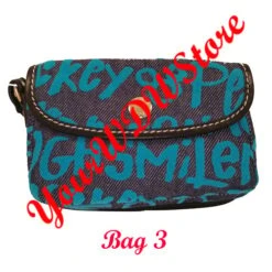 Disney Dooney & Bourke Bag - Peace Love Mickey Wristlet - Blue Specific 10 Disney Dooney & Bourke Bag - Peace Love Mickey Wristlet - Blue Specific -Decorative Accessories Store 51964 3