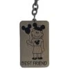 Disney Key Chain Ring - Walt Disney World Mickey Ears Tag - Girl - Best Friend 2 Disney Key Chain Ring - Walt Disney World Mickey Ears Tag - Girl - Best Friend -Decorative Accessories Store 52885