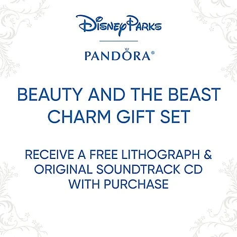 Disney Pandora Charm Gift Set - Beauty & The Beast Live Action 4 Disney Pandora Charm Gift Set - Beauty & The Beast Live Action - Image 2