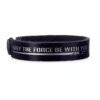 Disney Personalizable Leather Bracelet - Star Wars May The Force 1 Disney Personalizable Leather Bracelet - Star Wars May The Force -Decorative Accessories Store 62421 s1