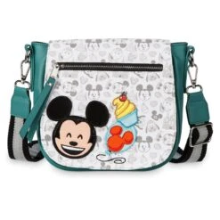 Disney Parks Loungefly Boutique Crossbody Bag - Mickey & Friends Emoji