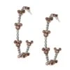 Disney Rebecca Hook Earrings - Mickey Icon Hoops - Rose Gold