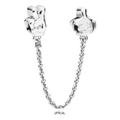 Disney Pandora Charm - Mickey Mouse Glove Safety Chain