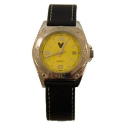 Disney Watch - Jorg Gray - Mickey Silhouette - Yellow Face