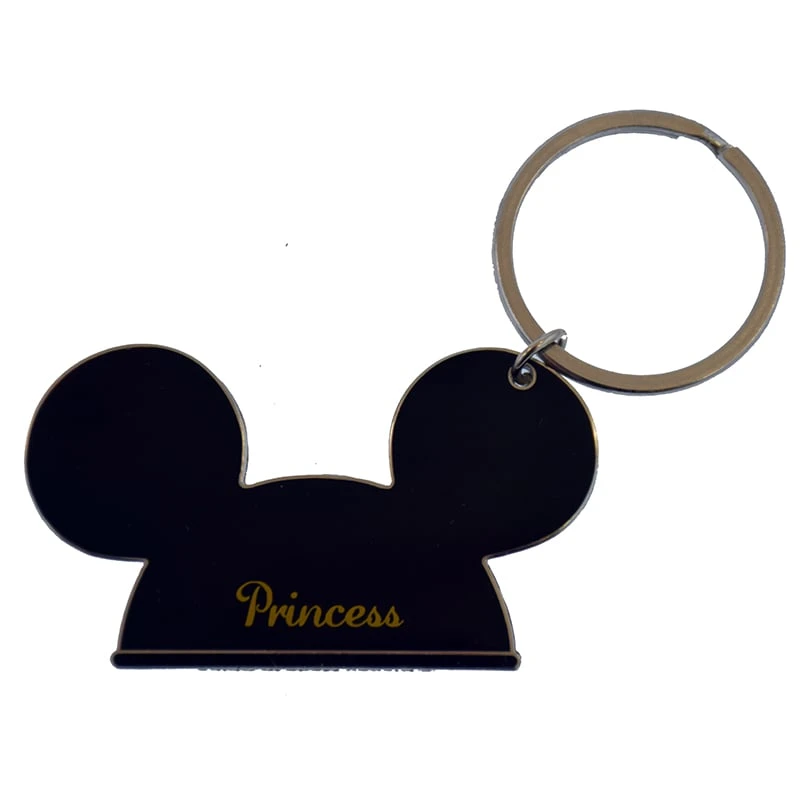 Disney Keychain Ring - Mickey Ears - Princess 4 Disney Keychain Ring - Mickey Ears - Princess - Image 2