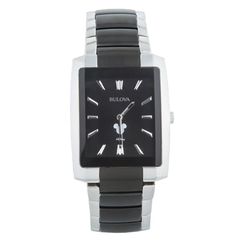 Disney Wrist Watch - Mickey Watch - Square Face - By Bulova 3 Disney Wrist Watch - Mickey Watch - Square Face - By Bulova