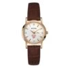 Disney Wrist Watch - Leather Band Rose Gold Minnie Icon By Bulova -Decorative Accessories Store 66619