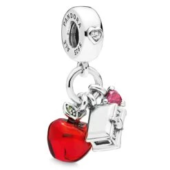 Disney Pandora Charm - Snow White Apple And Heart Box Charm