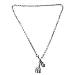 Disney Charm Necklace - Cinderella Castle Icon