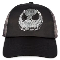 Disney Baseball Cap - Jack Skellington - Reversible Sequin