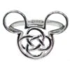 Disney Ring - Mickey Mouse Icon 4 Fold Celtic Knot By Kit Heath -Decorative Accessories Store 69000