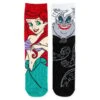 Disney Parks Socks With Character - Adult - The Little Mermaid - Ariel And Ursula -Decorative Accessories Store 69166 s1