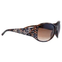 Disney Sunglasses - Crystal Minnie Mouse Bows - Brown Tortoiseshell