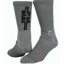 Disney Socks By Stance - Star Wars Stormtrooper - Gray - Size Large