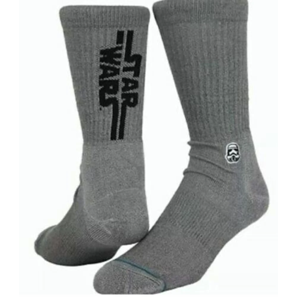Disney Socks By Stance - Star Wars Stormtrooper - Gray - Size Large 3 Disney Socks By Stance - Star Wars Stormtrooper - Gray - Size Large